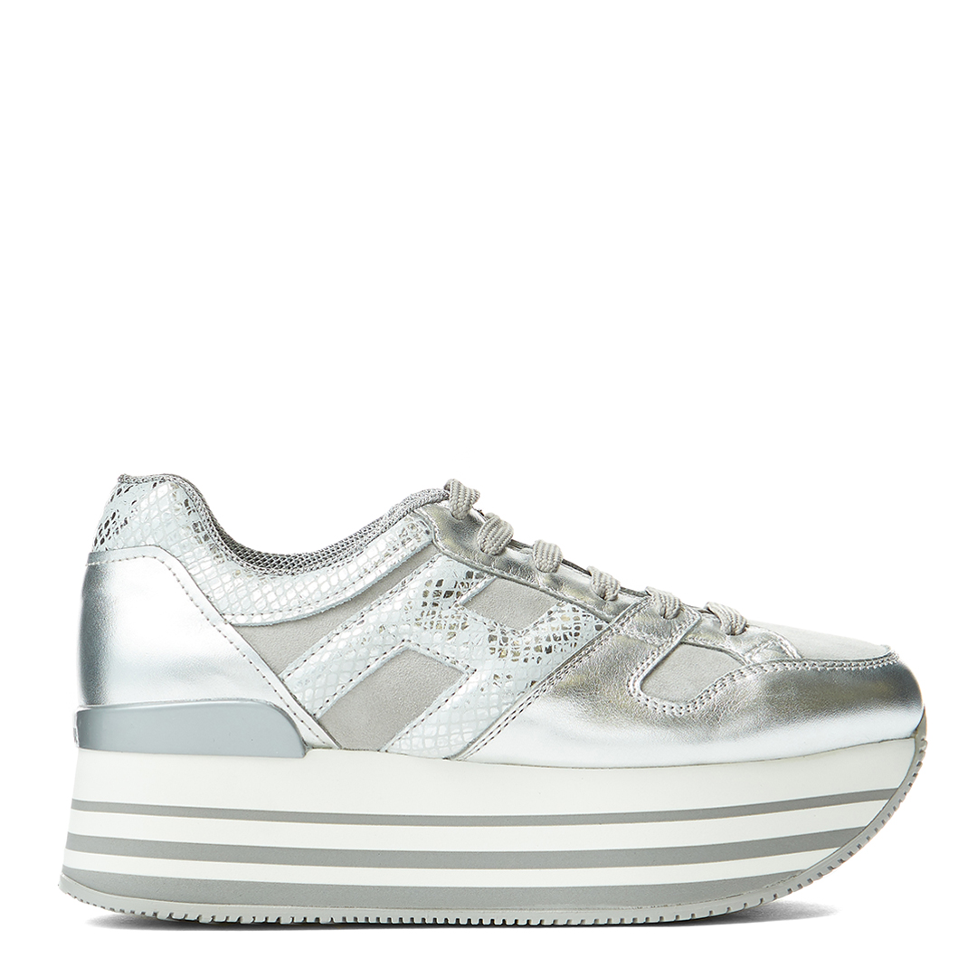 New collections - purchase Silver Hogan Platform Sneakers Exclusive ...